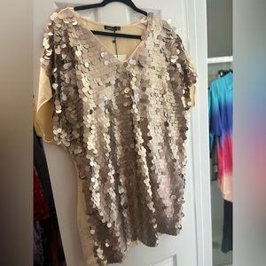 Boohoo this plus size sequin dress